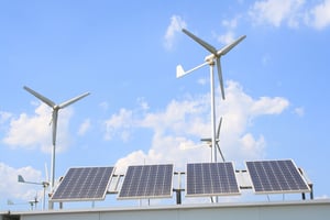 rooftop-solar-panels-wind-turbines